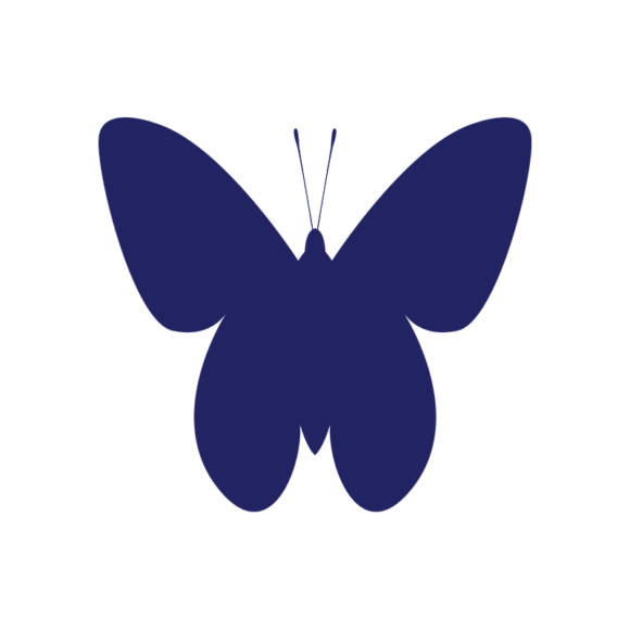 Simple Flat Butterlfy 1 Vector Butterfly 07 1