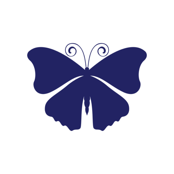 Simple Flat Butterlfy 1 Vector Butterfly 09 1