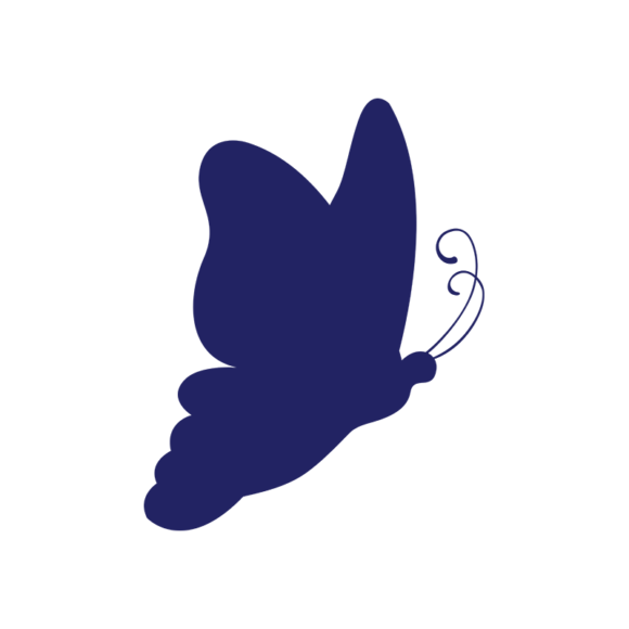 Simple Flat Butterlfy 1 Vector Butterfly 10 1