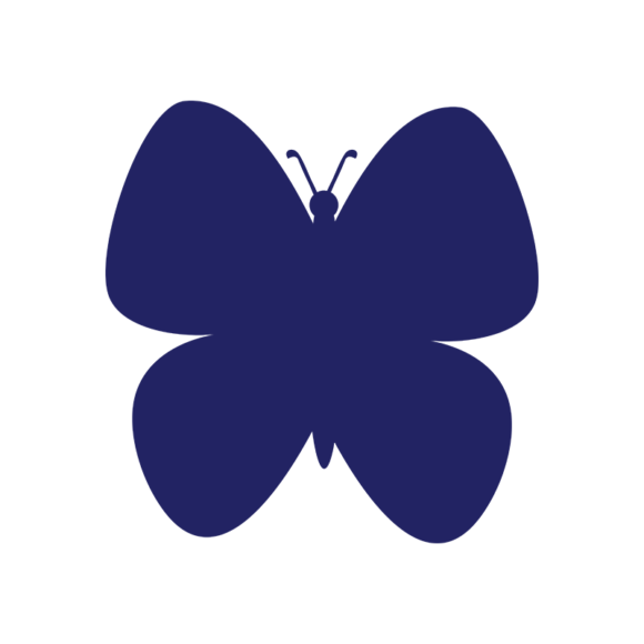Simple Flat Butterlfy 1 Vector Butterfly 11 1