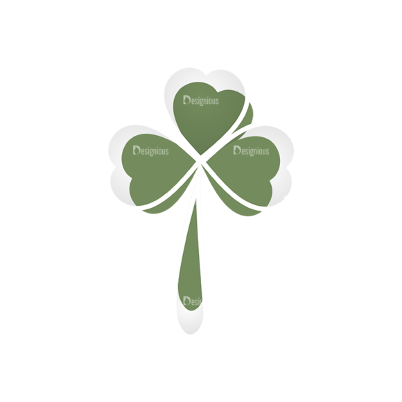 St Patrick'S Day Vector Elements Vector Clover Leaf 20 1