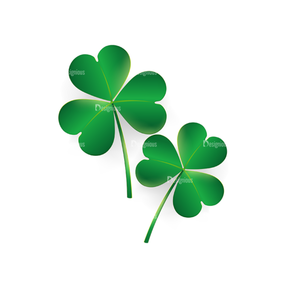 St Patrick'S Day Vector Elements Vector Clover Leaf 29 1