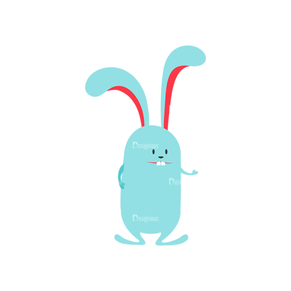 Vector Easter Characters 1 Vector Bunny 01 1