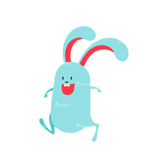 Vector Easter Characters 1 Vector Bunny 02 1