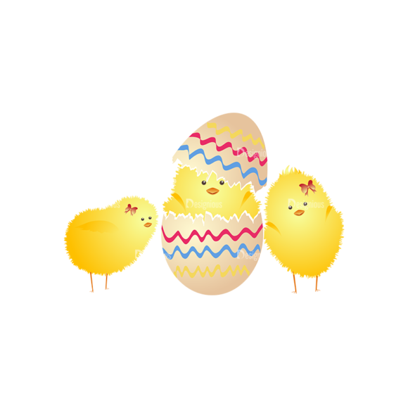 Vector Easter Elements 5 Vector Chick 18 1