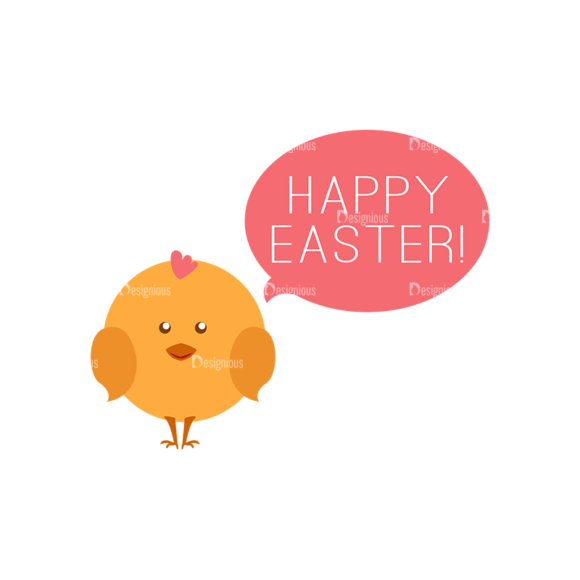 Vector Easter Elements 6 Vector Chick 05 1