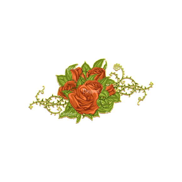 Vector Floral Ornaments 3 Vector Flowers 03 1