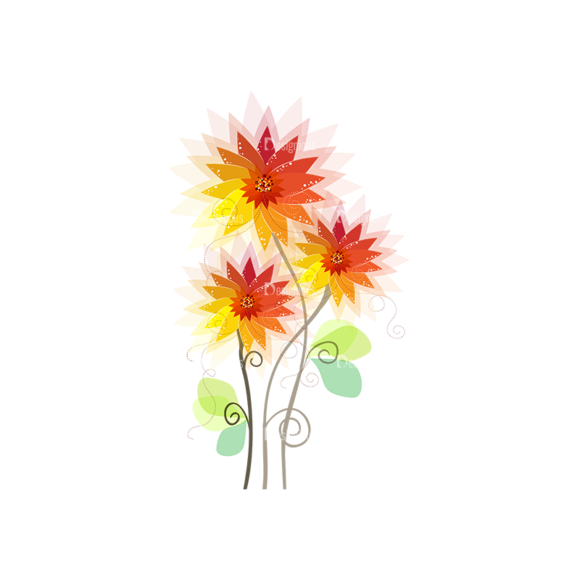 Vector Floral Ornaments 4 Vector Flowers 09 1