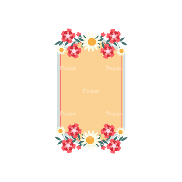 Vintage Vector Labels With Flowers Vector Labels 07 1