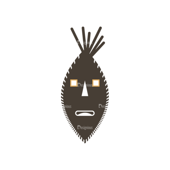 African Elements Mask 1