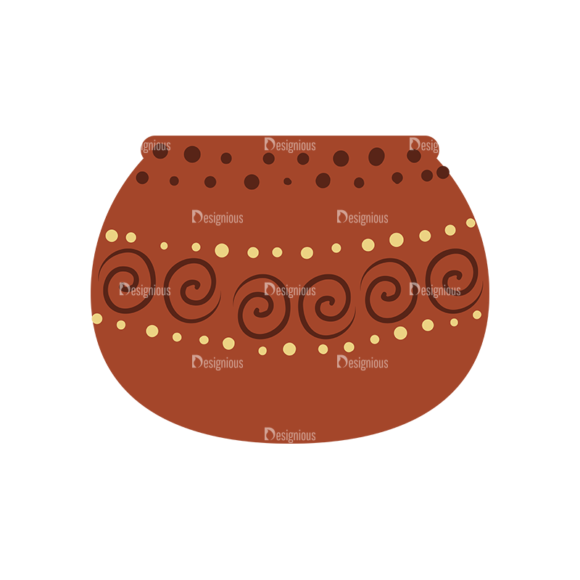 African Elements Pot Clay 1