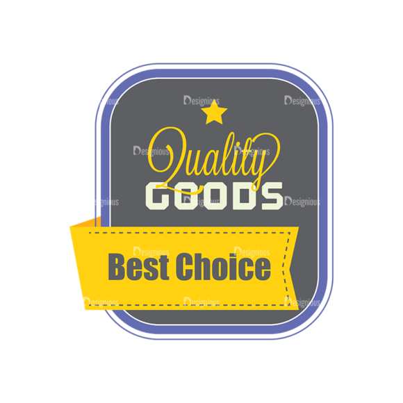 Simple Badges Qulaity Goods 1
