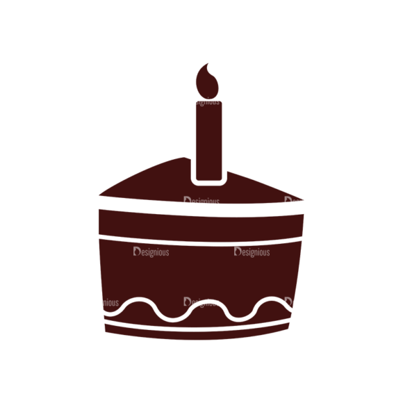 Birthday Vector Elements Set 1 Vector Cake 16 1