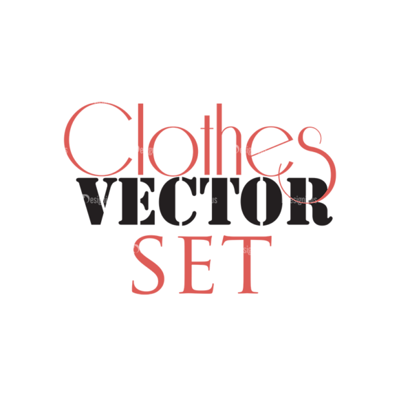 Clothes Vector Set 1 Vector Clothes Text 1