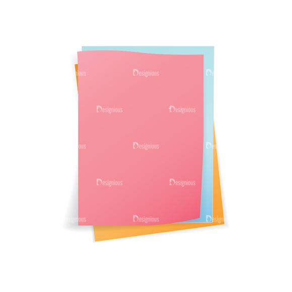 Colorful Paper Sheets Vector Papers 05 1