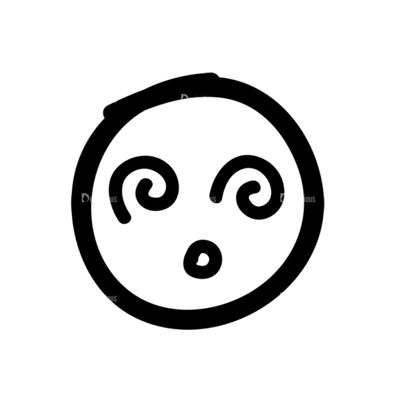 Doodle Emoticons Set 1 Vector Emoji 04 1