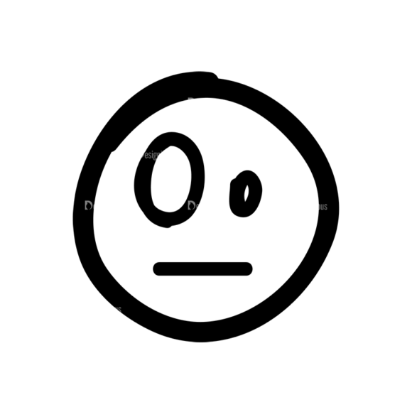 Doodle Emoticons Set 1 Vector Emoji 12 1