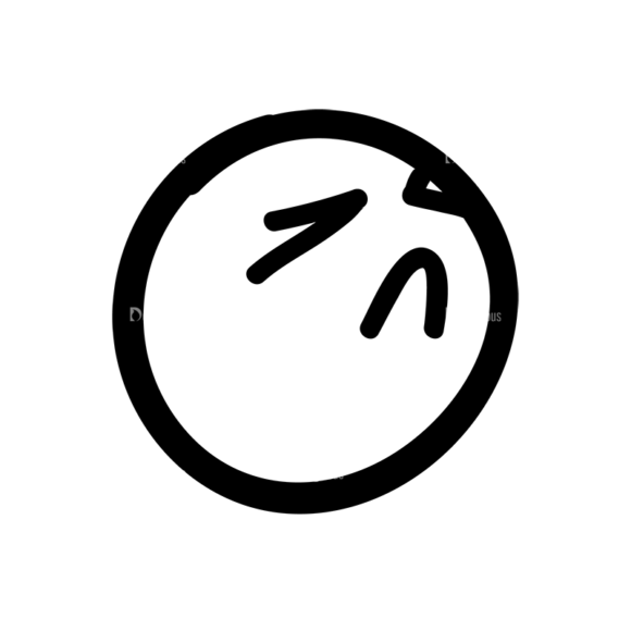 Doodle Emoticons Set 1 Vector Emoji 41 1