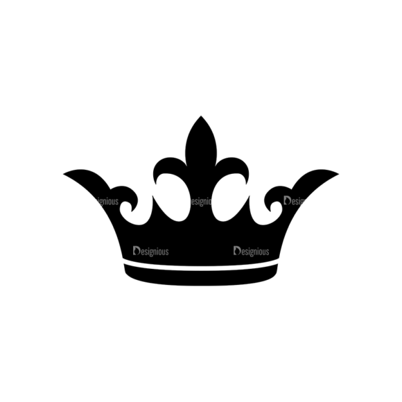 Flat Crown Icons Set 2 Vector Crown 03 1