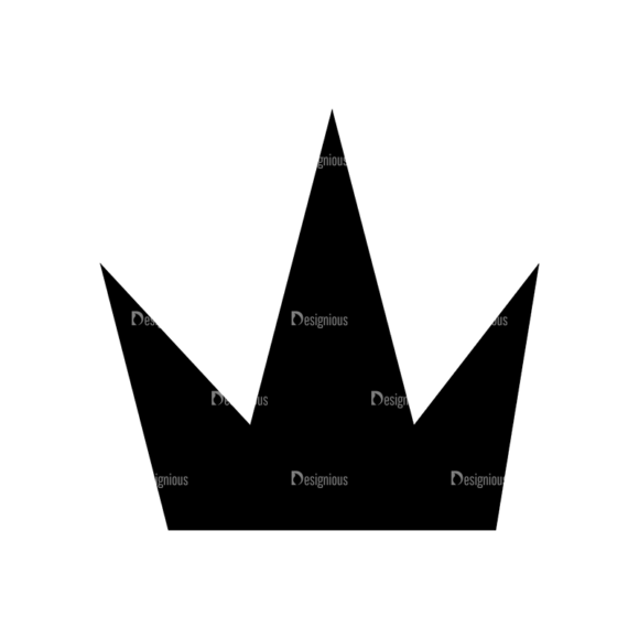 Flat Crown Icons Set 2 Vector Crown 12 1