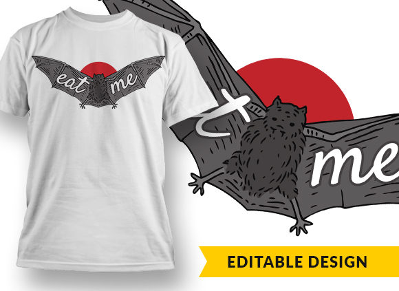 Eat Me T-shirt Design 1