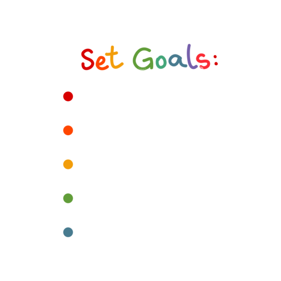 Set Goals Vector Set 1 Vector Goals List 06 1