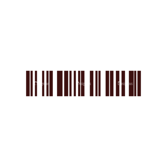 Shopping Vector Elements Set 1 Vector Barcode 1