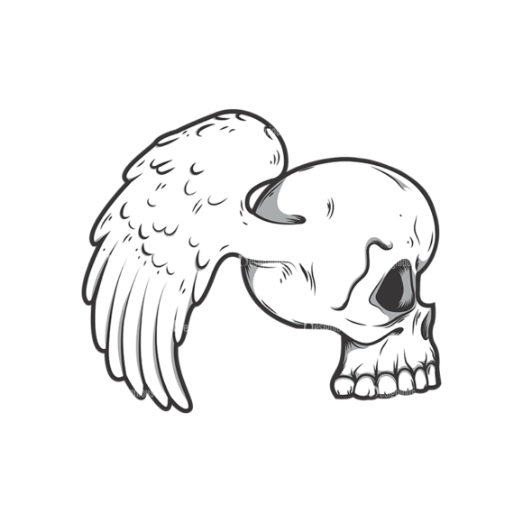 Skull Vector Clipart 11-2 1