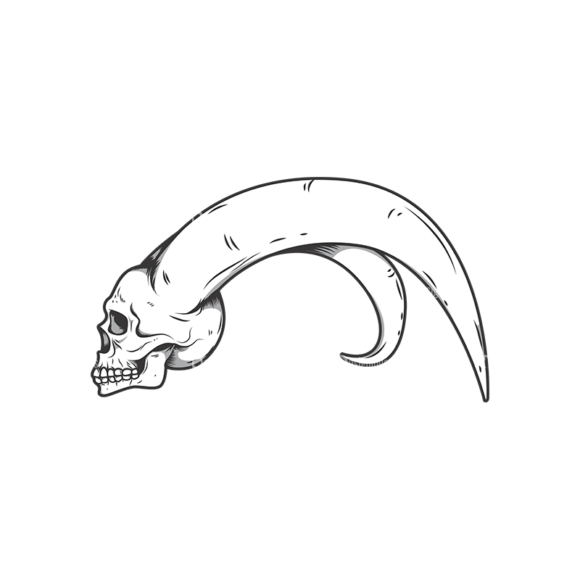 Skull Vector Clipart 11-6 1