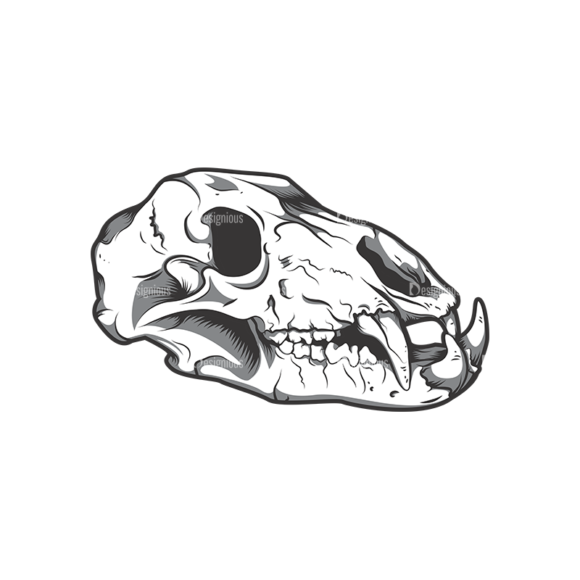 Skull Vector Clipart 12-3 1