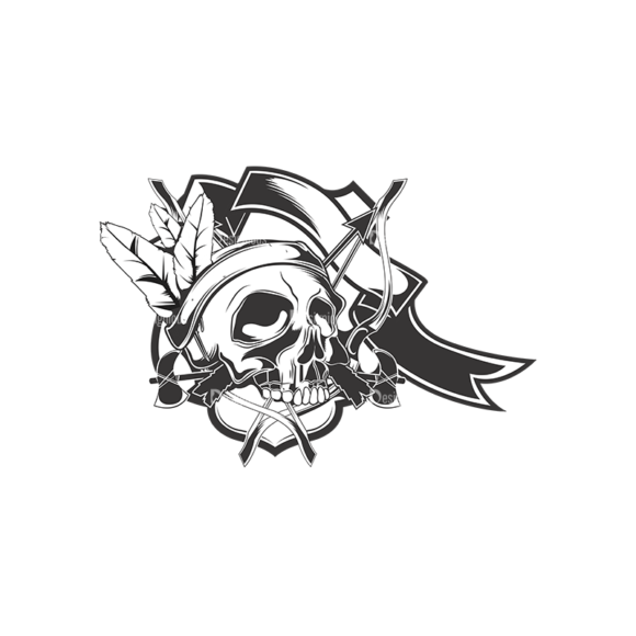 Skull Vector Clipart 15-1 1
