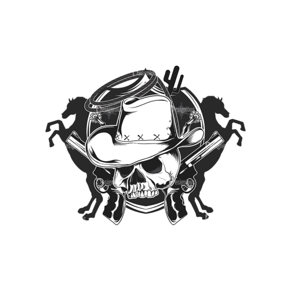 Skull Vector Clipart 16-1 1