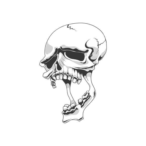 Skull Vector Clipart 18-3 1