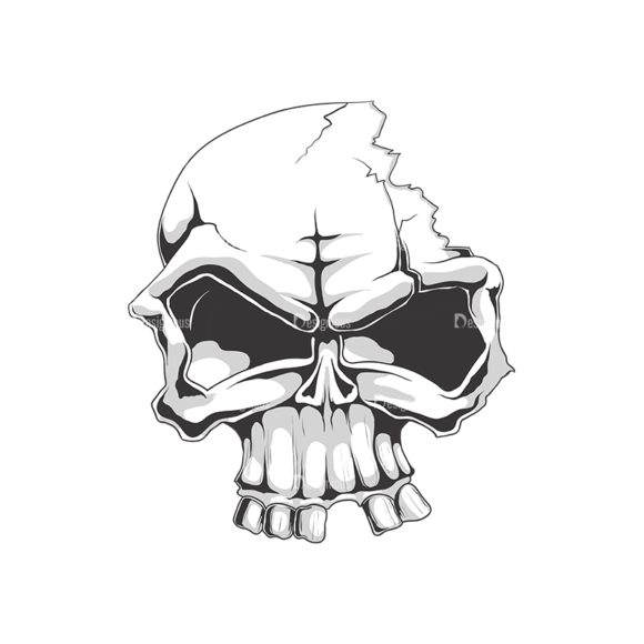 Skull Vector Clipart 18-7 1