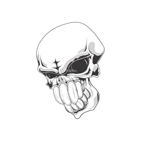 Skull Vector Clipart 18-9 1