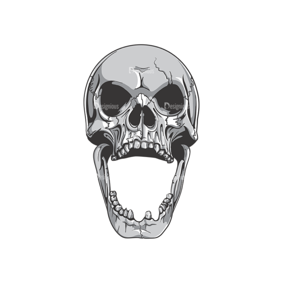 Skull Vector Clipart 19-4 1