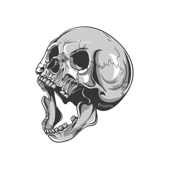 Skull Vector Clipart 19-6 1