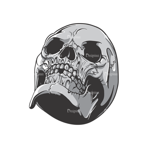 Skull Vector Clipart 19-9 1