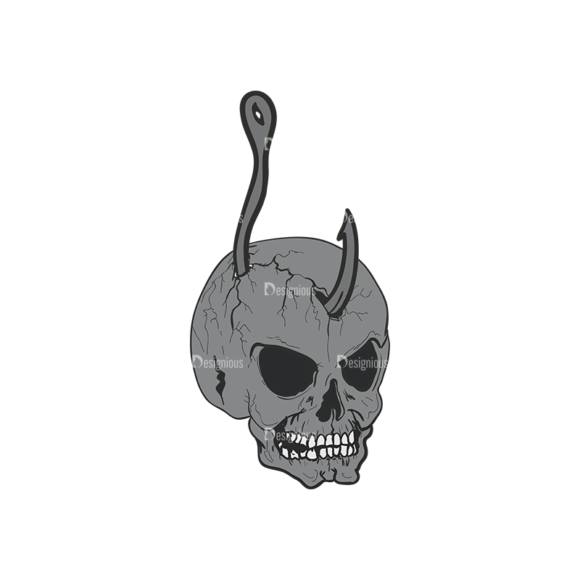Skull Vector Clipart 2-12 1