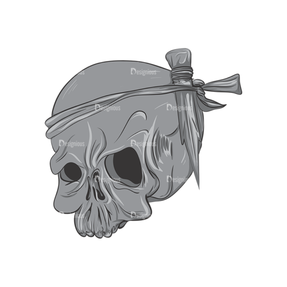 Skull Vector Clipart 2-7 1