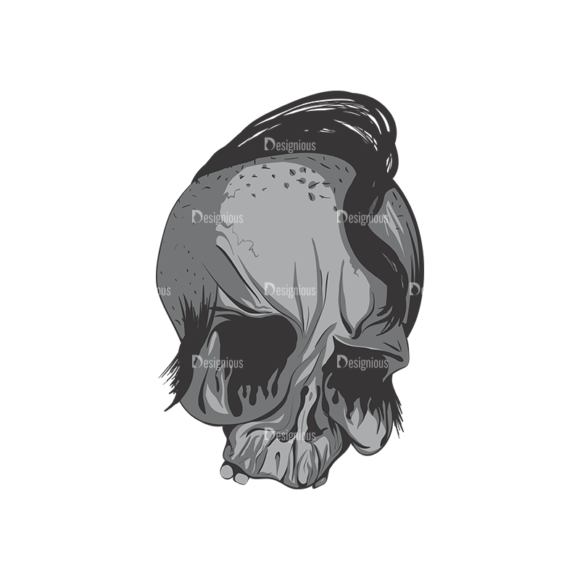 Skull Vector Clipart 2-9 1