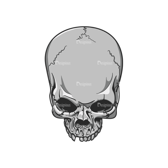 Skull Vector Clipart 20-2 1