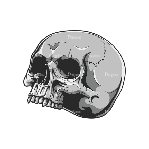 Skull Vector Clipart 20-3 1