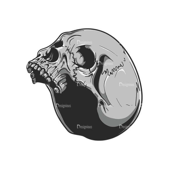 Skull Vector Clipart 20-7 1