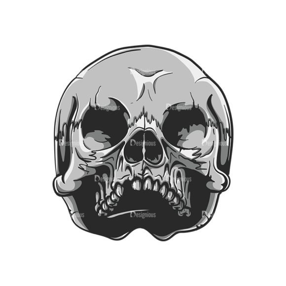 Skull Vector Clipart 20-9 1