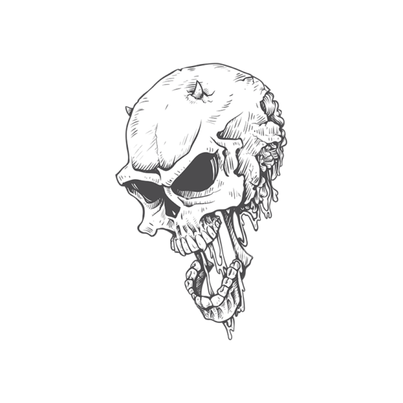Skull Vector Clipart 23-5 1