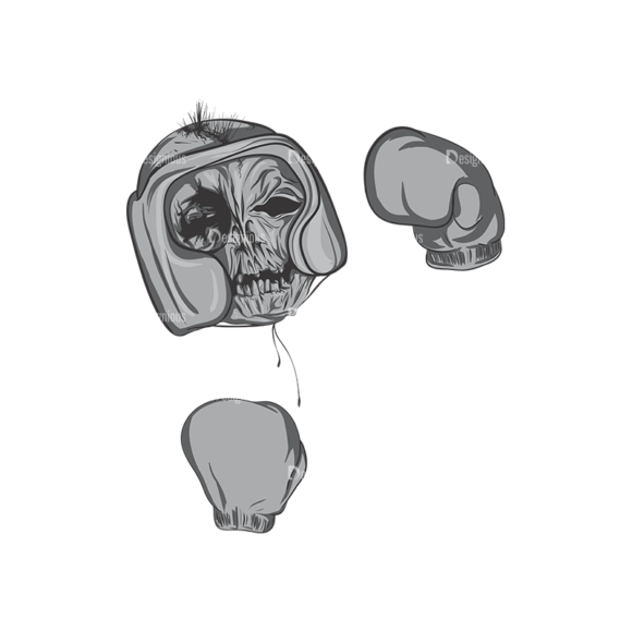 Skull Vector Clipart 4-3 1
