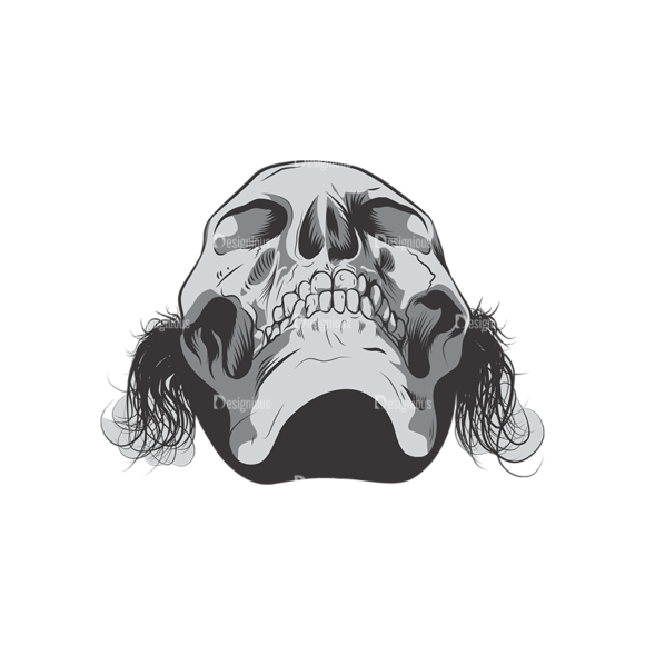 Skull Vector Clipart 6-3 1