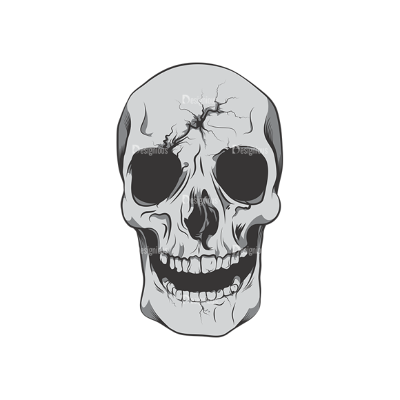 Skull Vector Clipart 6-5 1