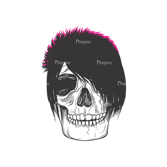 Skull Vector Clipart 9-3 1